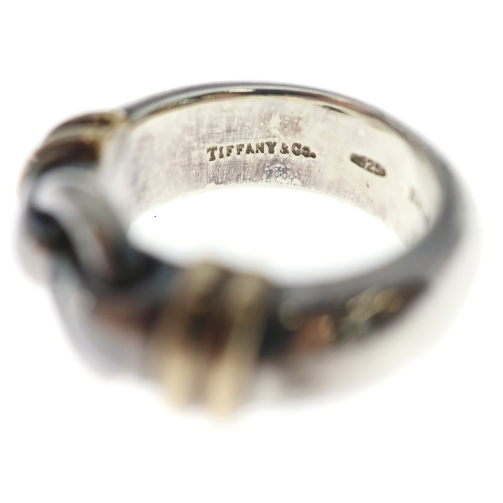 TIFFANY & Co.(ティファニー) ティファニー サークル コンビ リング 指輪 シルバー×ゴールド SV925/750YG