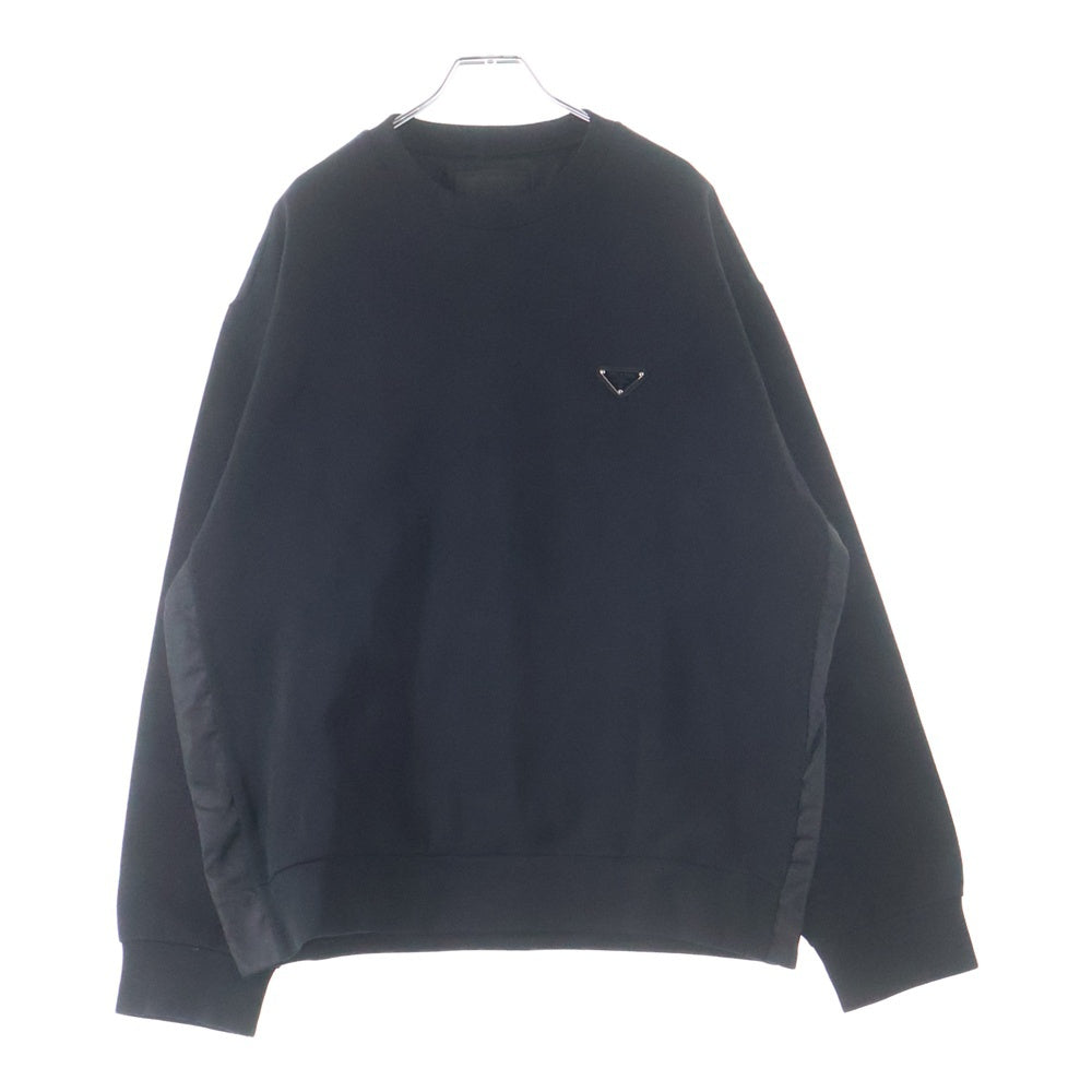 PRADA(プラダ) 22AW RE-NYLON トライアングルロゴ スウェットクルー