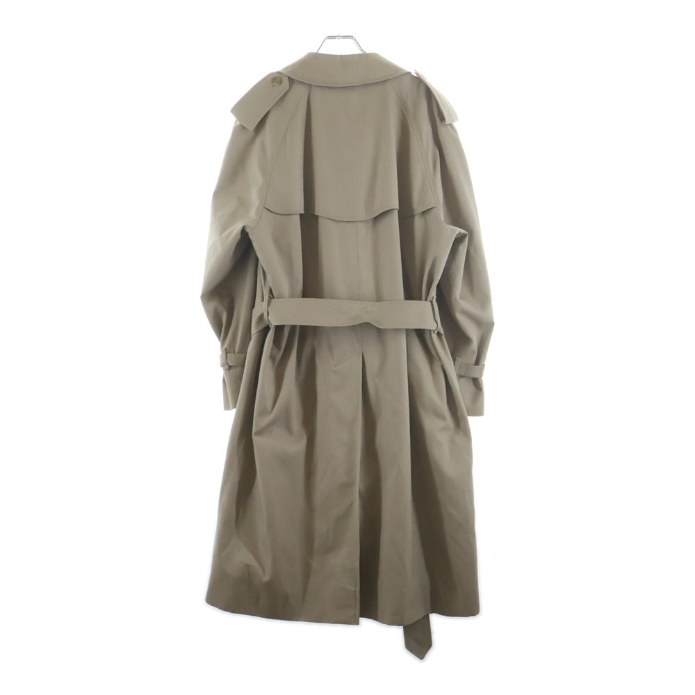 BURBERRY(バーバリー) 裏地ノバチェック柄 ダブルブレストトレンチコート ベージュ