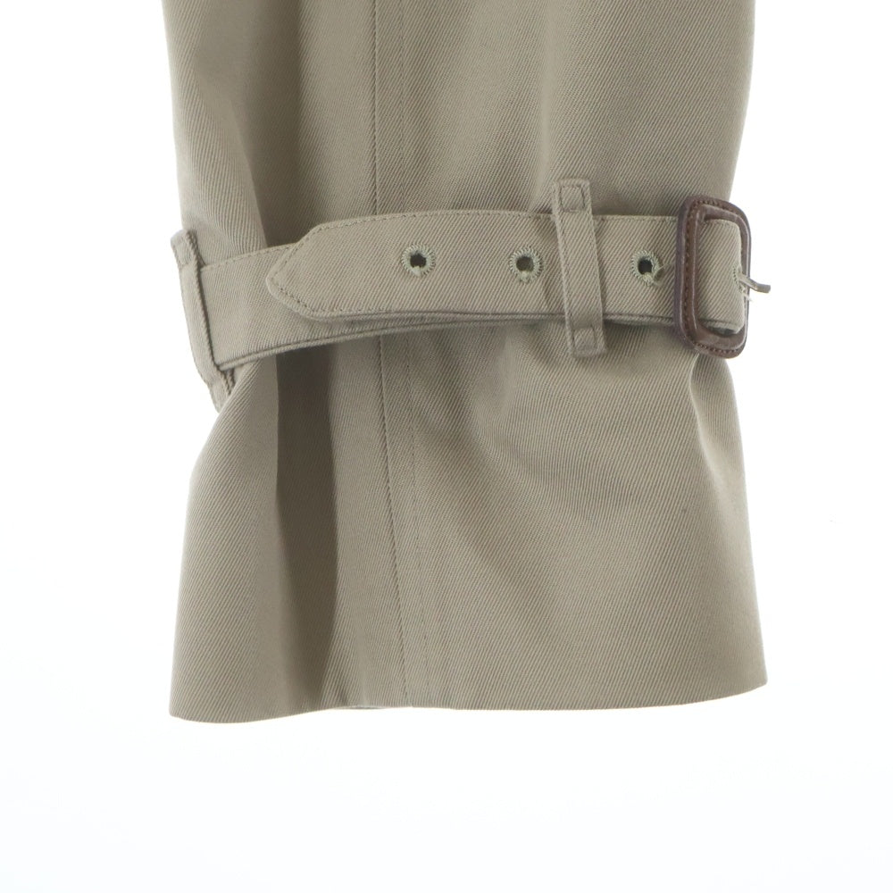 BURBERRY(バーバリー) 裏地ノバチェック柄 ダブルブレストトレンチコート ベージュ