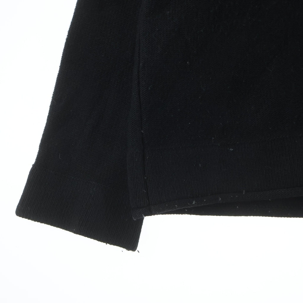 STONE ISLAND(ストーンアイランド) フロントジップ ドライバーズニット ブラック #XL