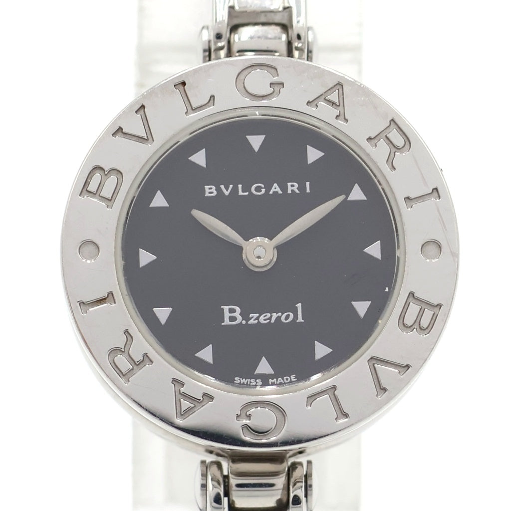 BVLGARI(ブルガリ) ビーゼロワン バングルウォッチ 黒文字盤 SS/QZ クォーツ 電池式 腕時計 BZ22S