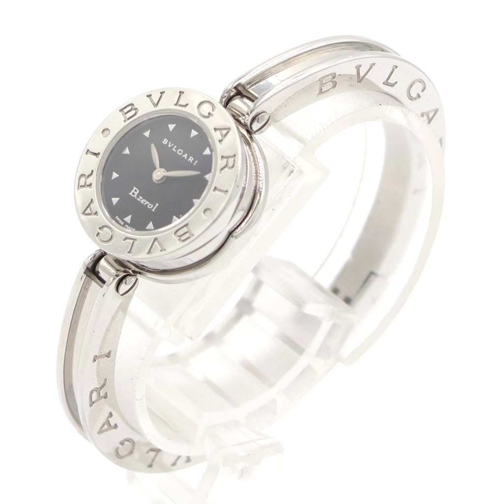 BVLGARI(ブルガリ) ビーゼロワン バングルウォッチ 黒文字盤 SS/QZ クォーツ 電池式 腕時計 BZ22S