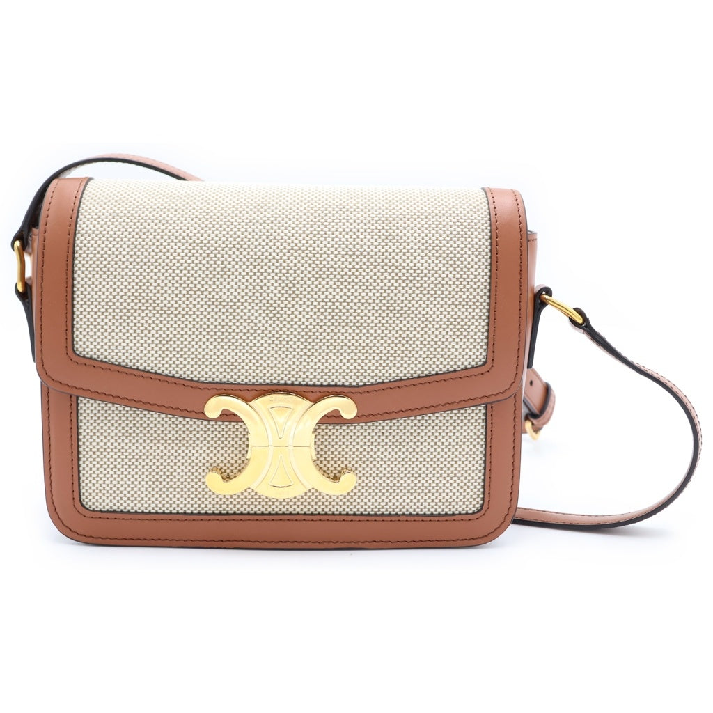 CELINE(セリーヌ) ティーントリオンフ ショルダーバッグ ベージュ 