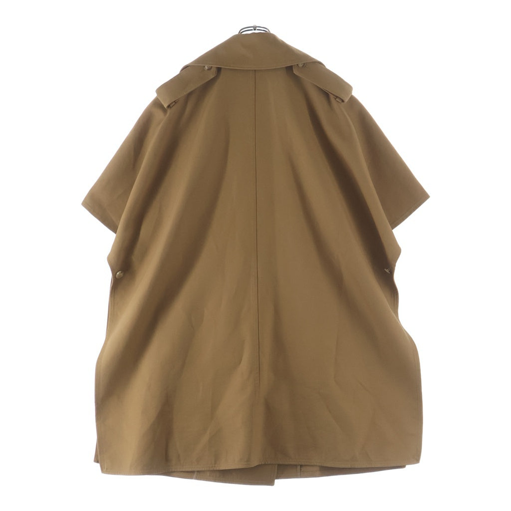 Max Mara(マックスマーラ) トレンチ ダブルブレスト ケープ ポンチョ ブラウン レディース 473608276