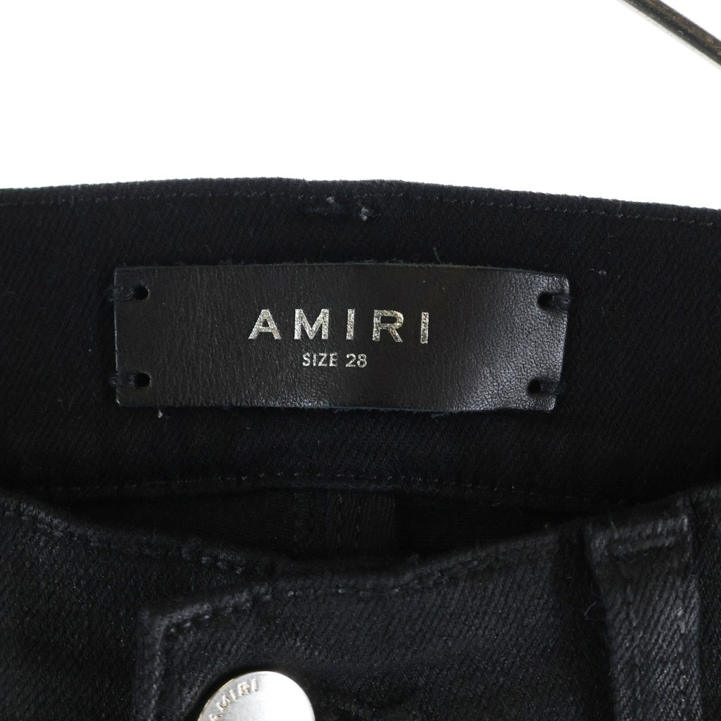 AMIRI(アミリ) Coated MX1 ジーンズ ブラック #28 PF22MDS009