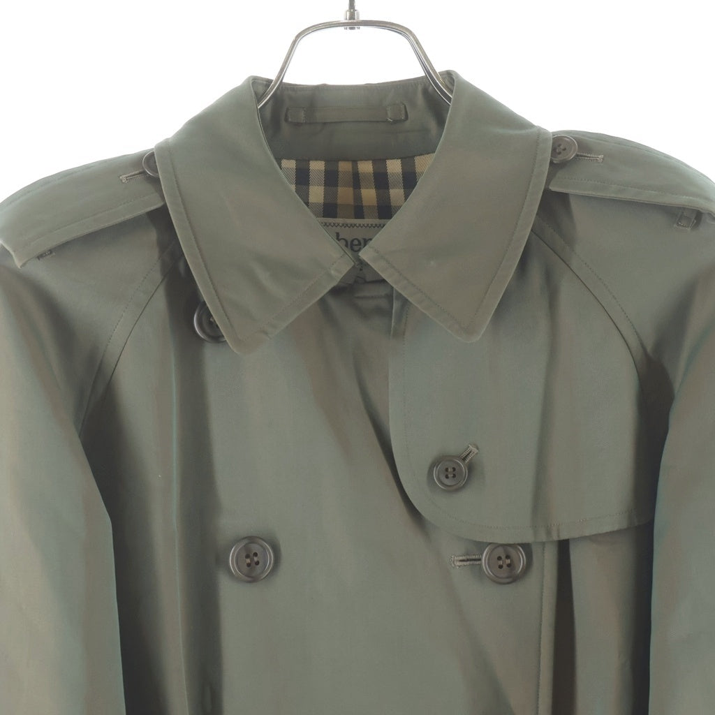BURBERRY(バーバリー) ロングトレンチコート カーキ レディース