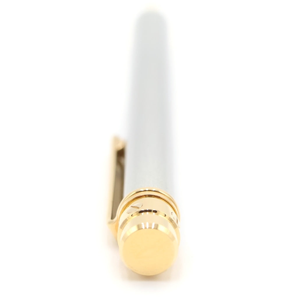 Cartier(カルティエ) サントス ドゥ カルティエ ボールペン スティールカラー グレー/ゴールド ST150192