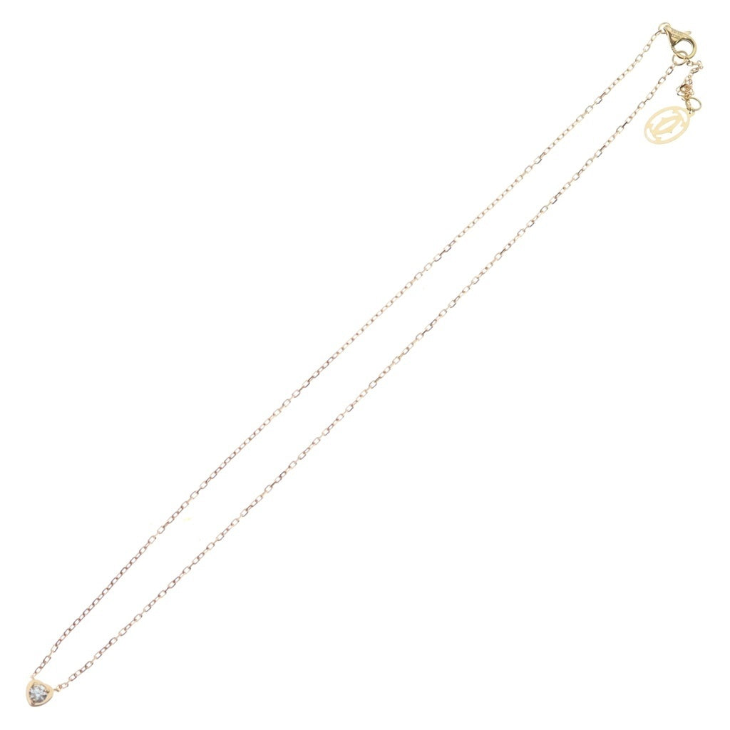 Cartier(カルティエ) ディアマン レジェ ハートネックレス ダイヤ ペンダント チェーン ピンクゴールド Au750 CRB7059400 レディース