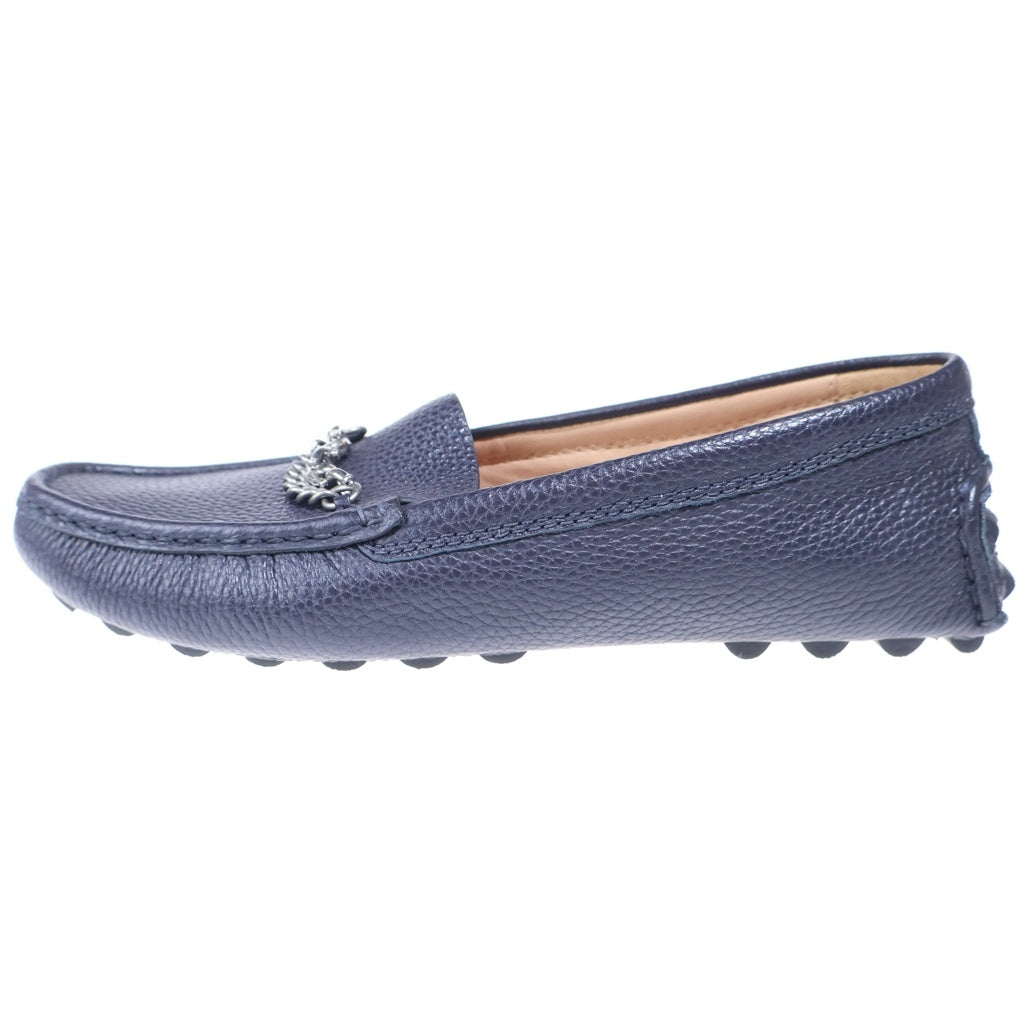 COACH(コーチ) ドライビングローファー レザー ネイビー 24.5cm