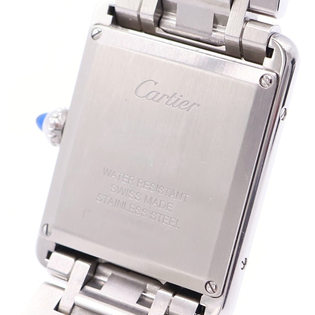 Cartier(カルティエ) タンクマストLM SS/AT ステンレス クォーツ 腕時計 WSTA0052 白文字盤