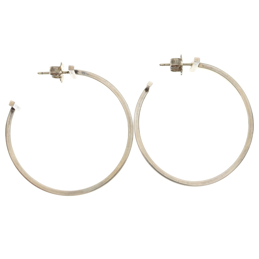 TIFFANY & Co.(ティファニー) Tワイヤー フープピアス シルバー SV925 レディース