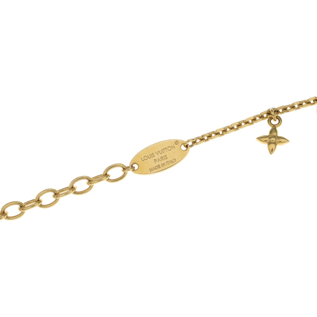LOUIS VUITTON(ルイヴィトン) ブルーミング パール ネックレス ゴールド GP M02642 レディース