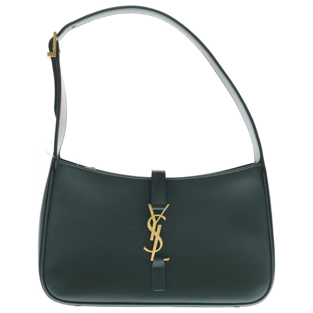 SAINT LAURENT PARIS(サンローランパリ) ル・サンカセット ショルダー バッグ ダークグリーン 657228 ゴールド金具 レディース