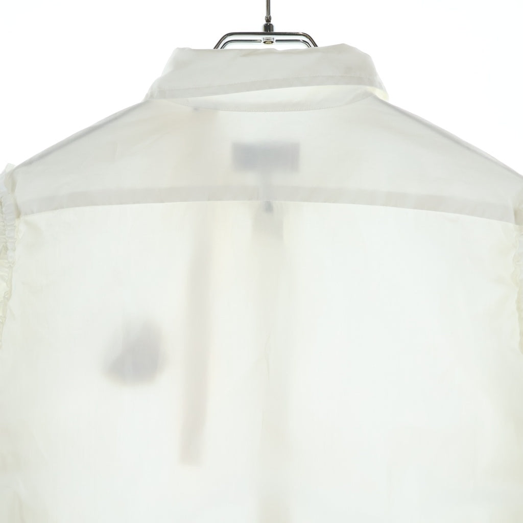 MONCLER(モンクレール) シモーネロシャ パールロゴ シャツワンピース アイボリー #1 G10941D70600 レディース