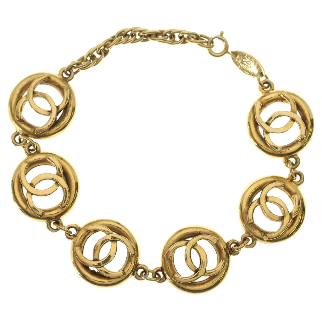 CHANEL(シャネル) 6P ココマーク ブレスレット ゴールド レディース