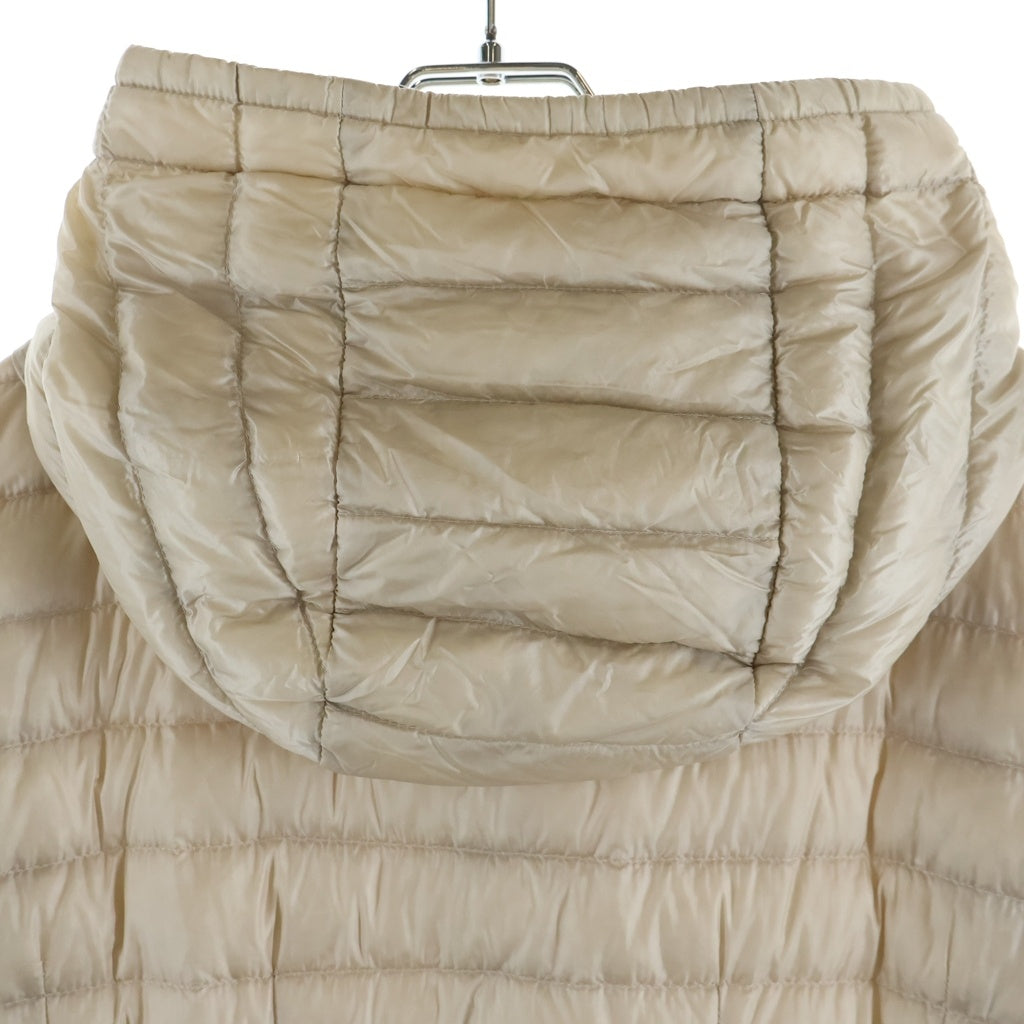 MONCLER(モンクレール) バーベル ジップアップ フーディ ダウンコート ベージュ 3 510934931299 レディース