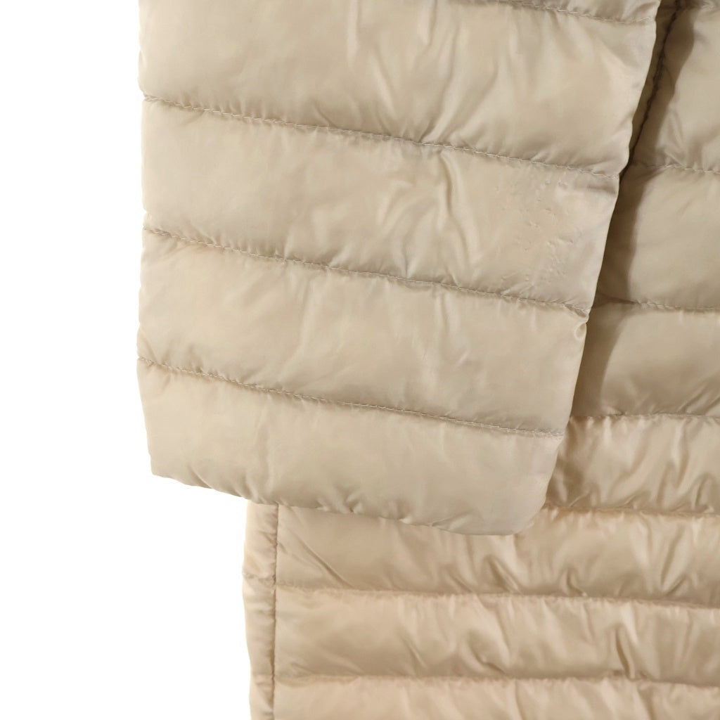 MONCLER(モンクレール) バーベル ジップアップ フーディ ダウンコート ベージュ 3 510934931299 レディース