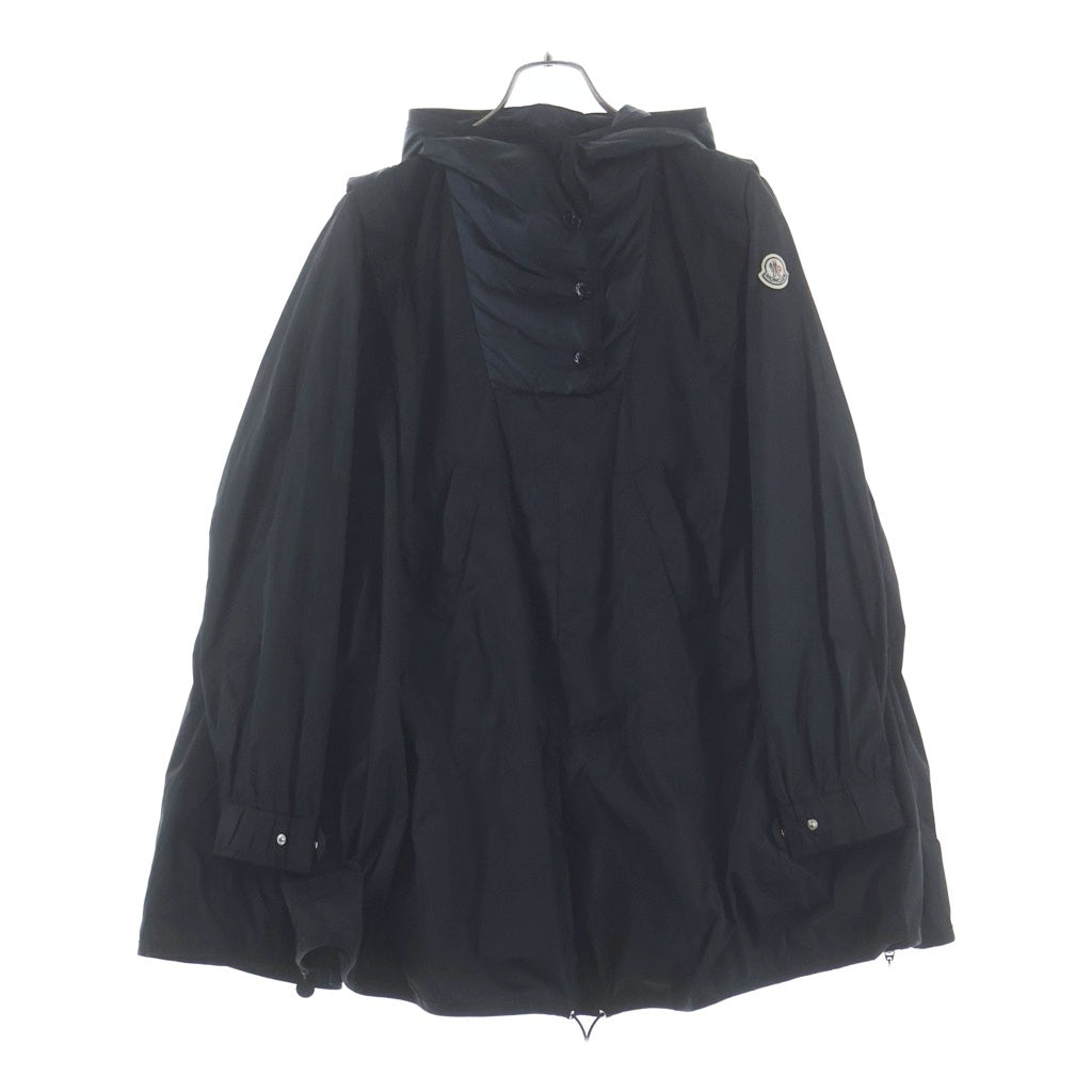MONCLER(モンクレール) ナイロンジャケット サイドジップ ブラック ナイロン 2 G32-003 レディース