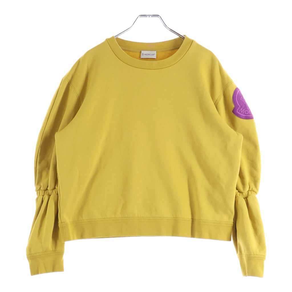 MONCLER(モンクレール) MAGLIA GIROCOLLO トレーナー イエロー S E10938063300 レディース
