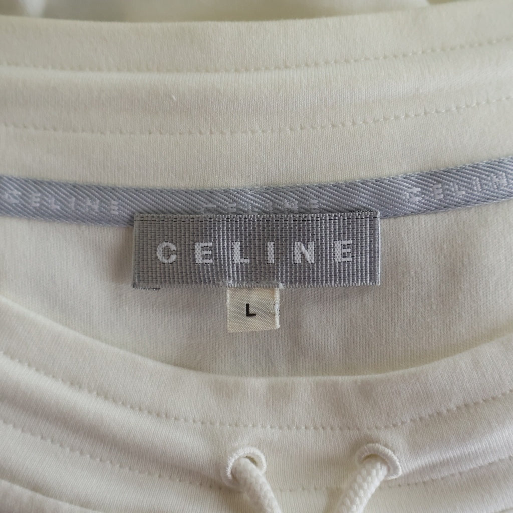 CELINE(セリーヌ) ノースリーブ トップス ホワイト レディース #L