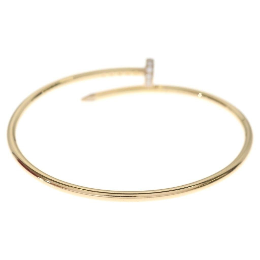 Cartier(カルティエ) ジュストアンクル ダイヤ ブレスレット ピンクゴールド Au750PG #15 ジュエリー レディース