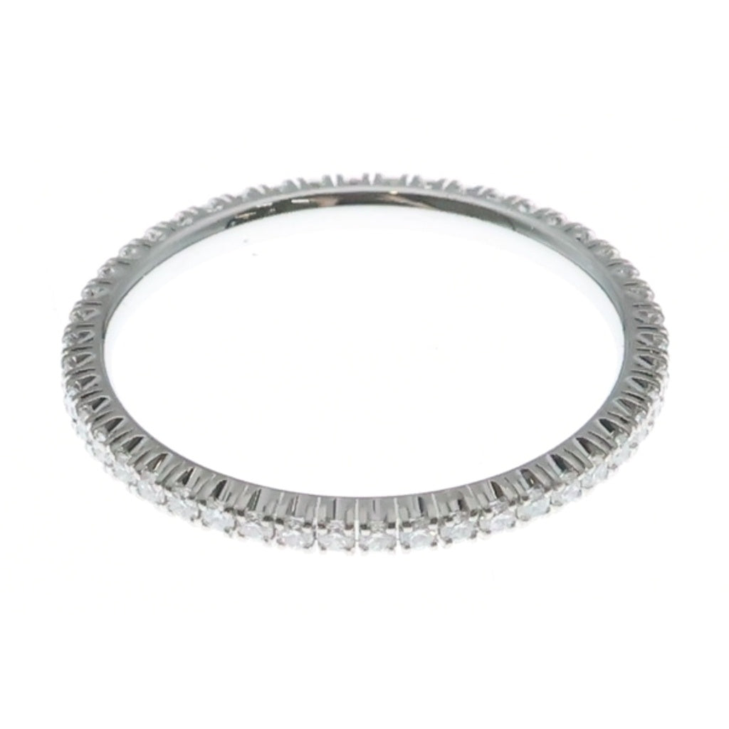 Cartier(カルティエ) エタンセル フルエタニティ ダイヤリング 指輪 Au750 ホワイトゴールド APS971 レディース