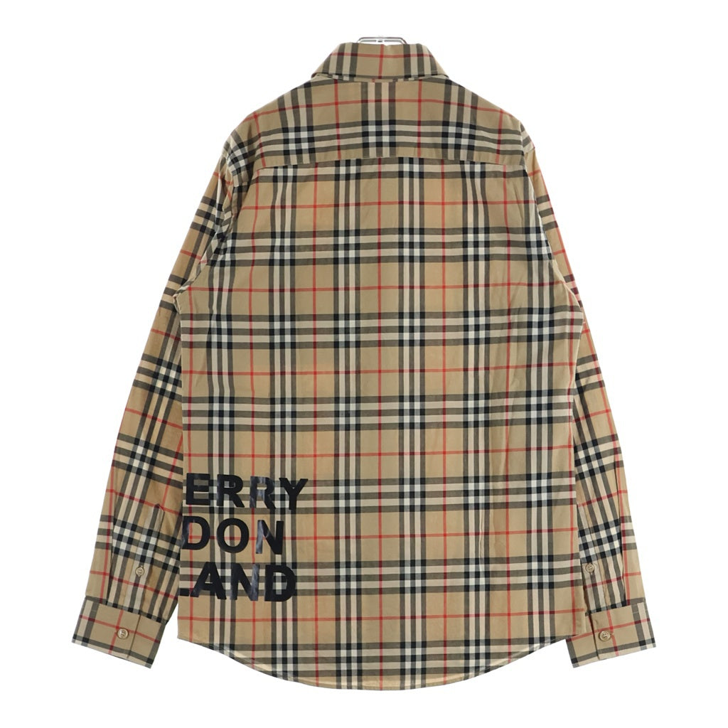 BURBERRY(バーバリー) ノバチェックシャツ ベージュ #M 8017567