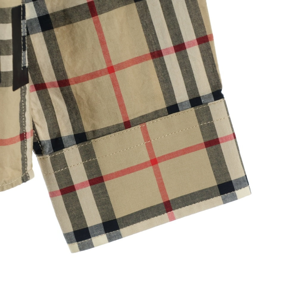 BURBERRY(バーバリー) ノバチェックシャツ ベージュ #M 8017567