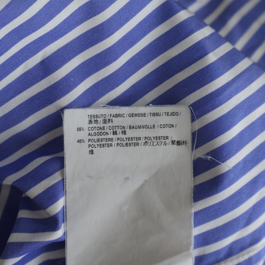 BALENCIAGA(バレンシアガ) ストライプシャツ ブルー #34 470555
