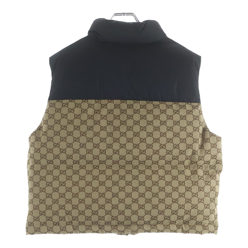GUCCI(グッチ) GGコットンキャンバスダウンベスト ベージュ #36 774910