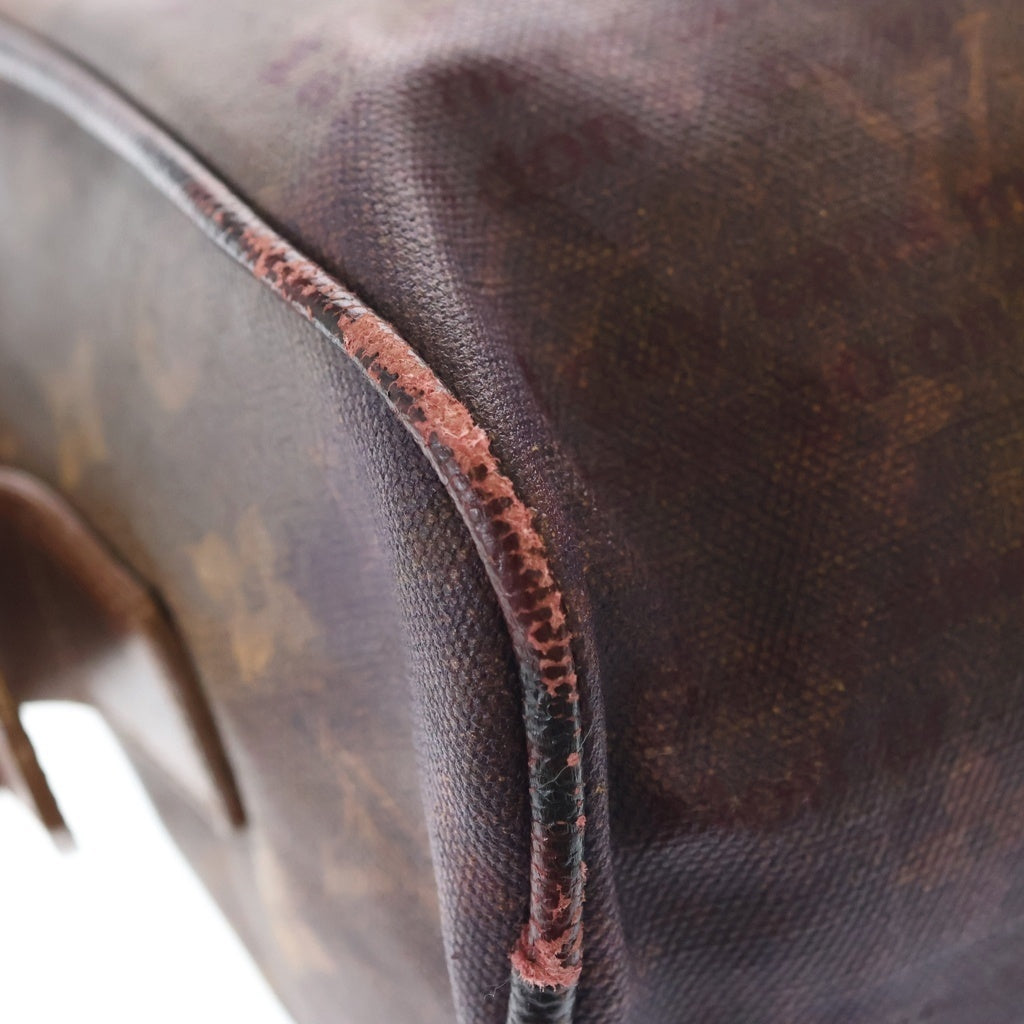 LOUIS VUITTON(ルイヴィトン) モノグラム・ジョークス グラディエート ハンドバッグ ピンク×レッド レザー M95739 ゴールド金具 レディース
