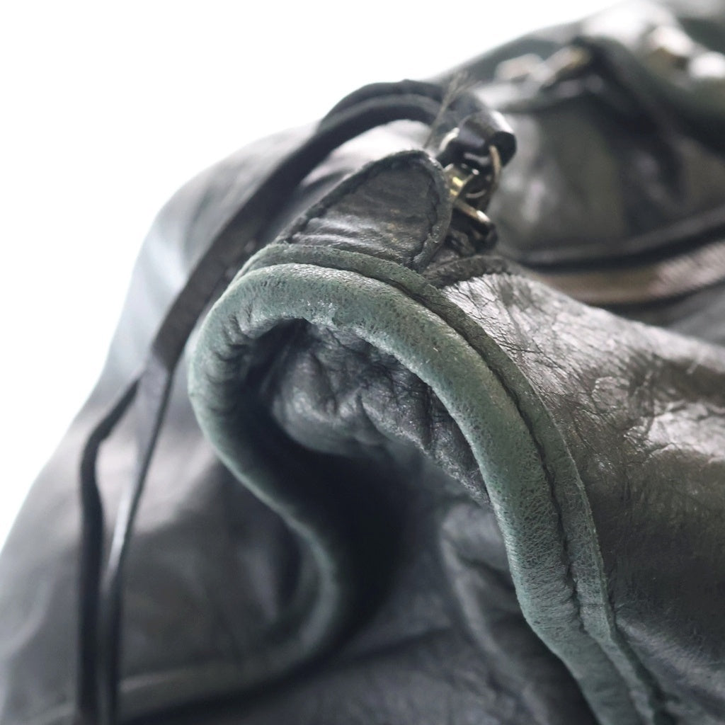 BALENCIAGA(バレンシアガ) ザ ワーク ハンドバッグ ブラック レザー 156541 シルバー金具 レディース