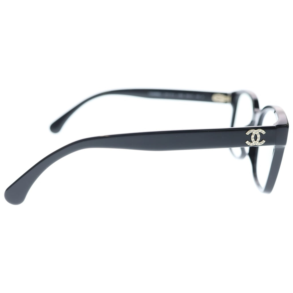 CHANEL(シャネル) スクエア型 サングラス ブラックフレーム クリアレンズ 3451-B-A レディース