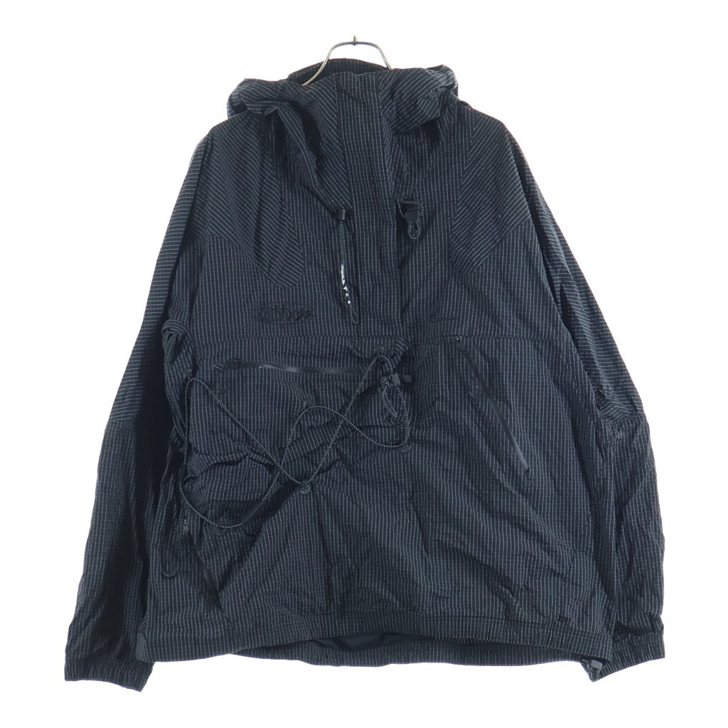 OFF-WHITE(オフホワイト) AS M NRG MC ANORAK アノラックパーカー ナイロンジャケット ブラック×グリーン #XL