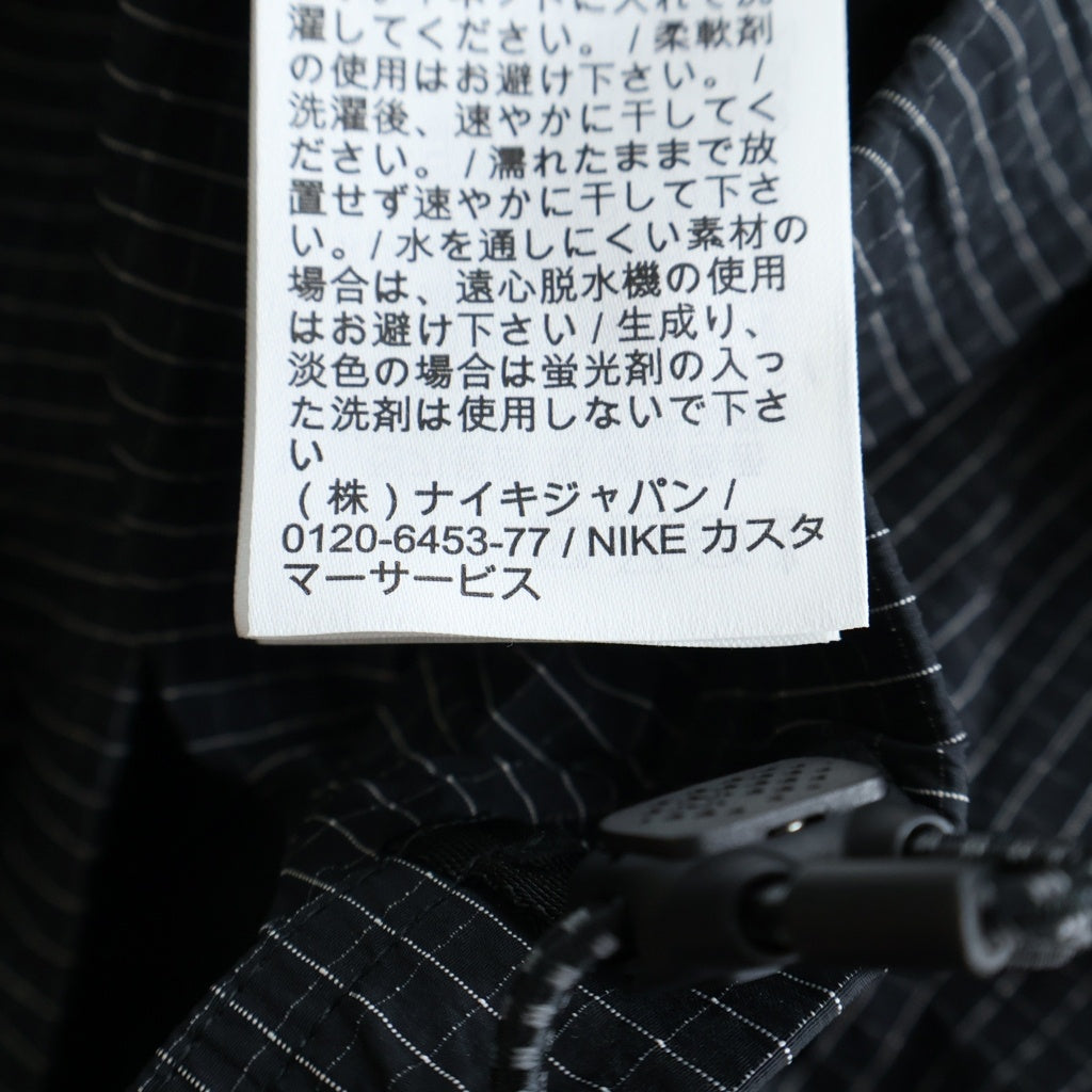 OFF-WHITE(オフホワイト) AS M NRG MC ANORAK アノラックパーカー ナイロンジャケット ブラック×グリーン #XL
