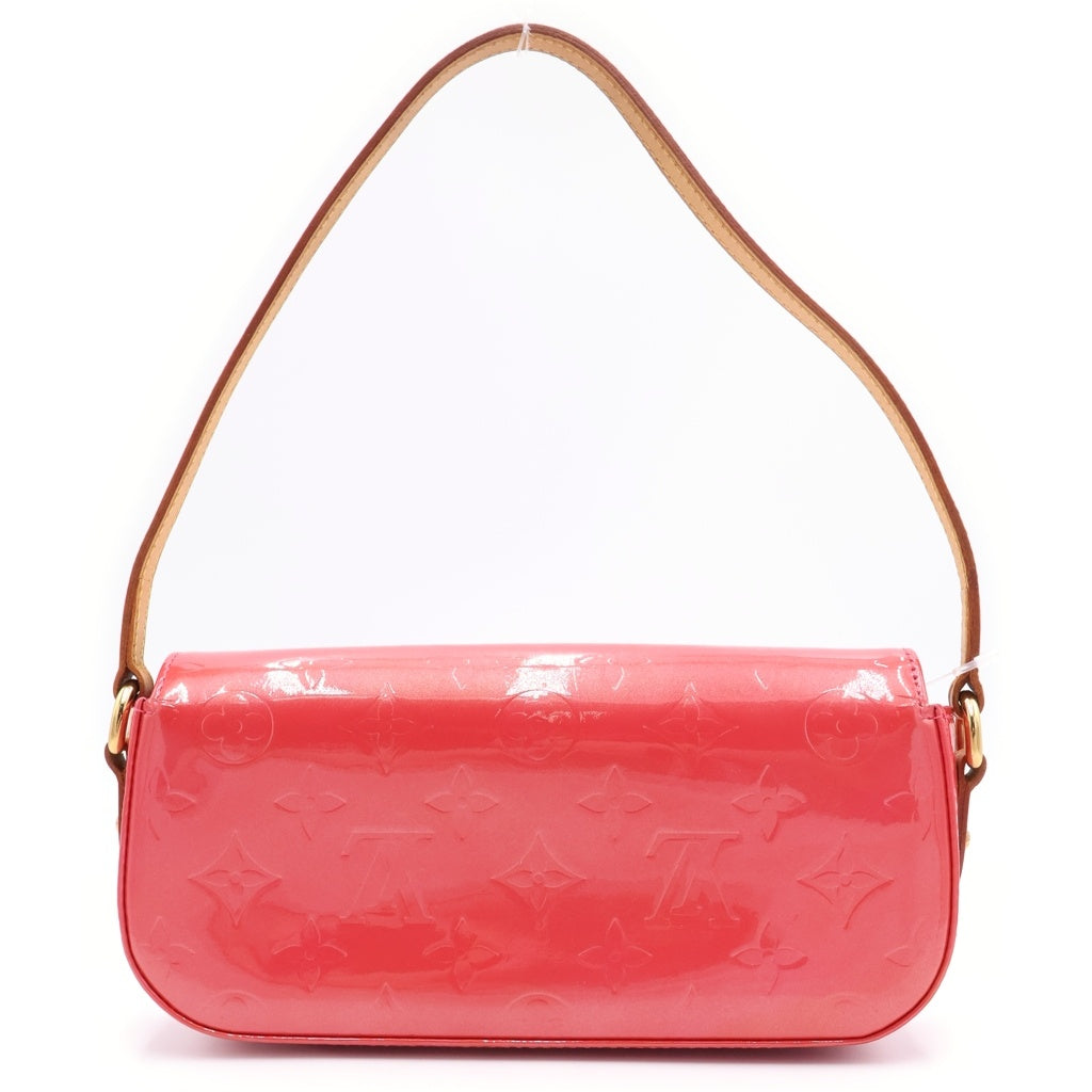 LOUIS VUITTON(ルイヴィトン) ヴェルニ マリブストリート パテントレザー ハンドバッグ ポーチ ピンク M9150F レディース
