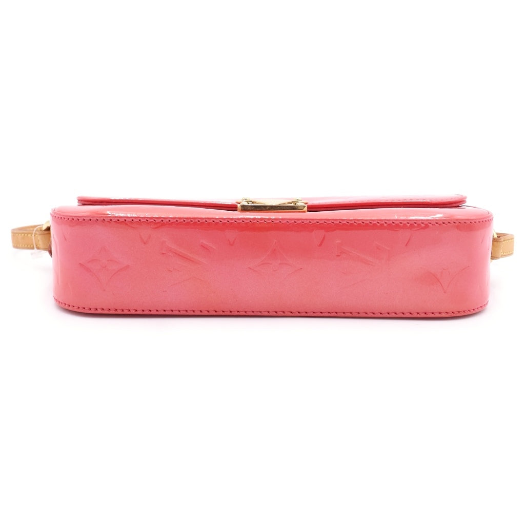 LOUIS VUITTON(ルイヴィトン) ヴェルニ マリブストリート パテントレザー ハンドバッグ ポーチ ピンク M9150F レディース