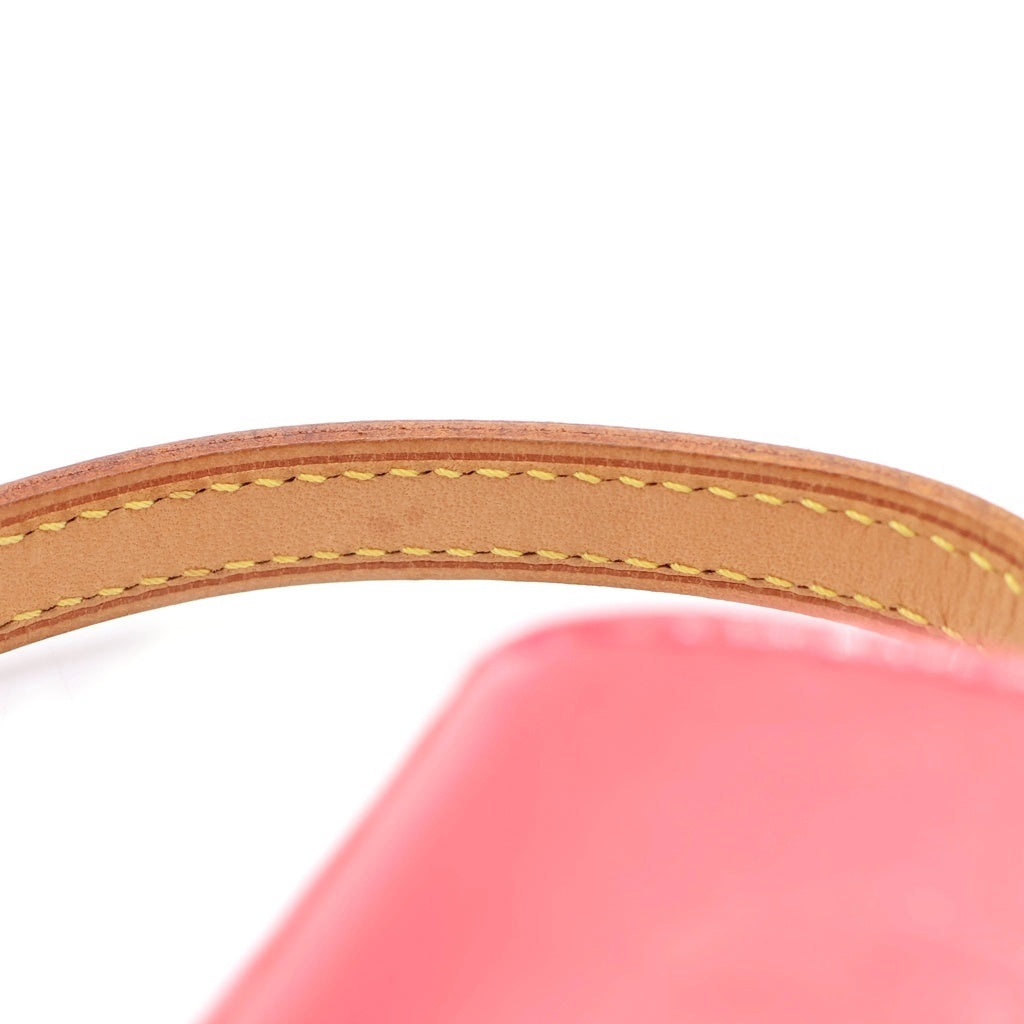 LOUIS VUITTON(ルイヴィトン) ヴェルニ マリブストリート パテントレザー ハンドバッグ ポーチ ピンク M9150F レディース