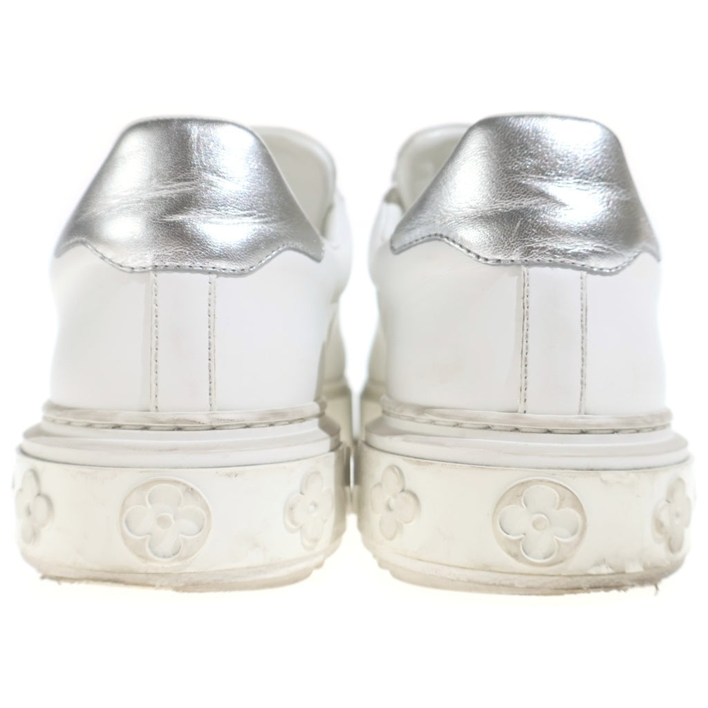 LOUIS VUITTON(ルイヴィトン) ローカットスニーカー ホワイト×シルバー #37 1/2 レディース
