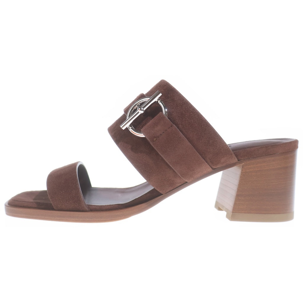 HERMES(エルメス) Kute60 厚底サンダル ブラウン #37 1/2