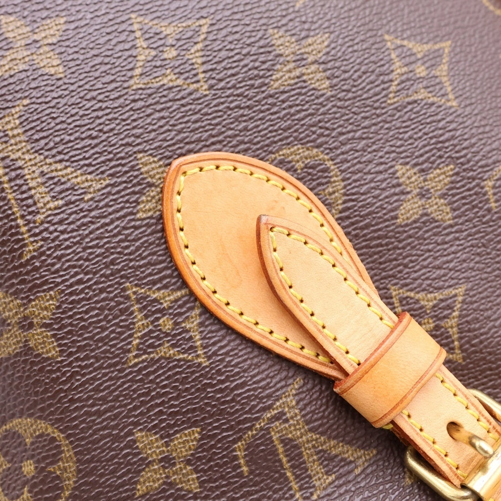 LOUIS VUITTON(ルイヴィトン) モノグラム バケットPM ハンドバッグ ブラウン PVCレザー M42238 レディース