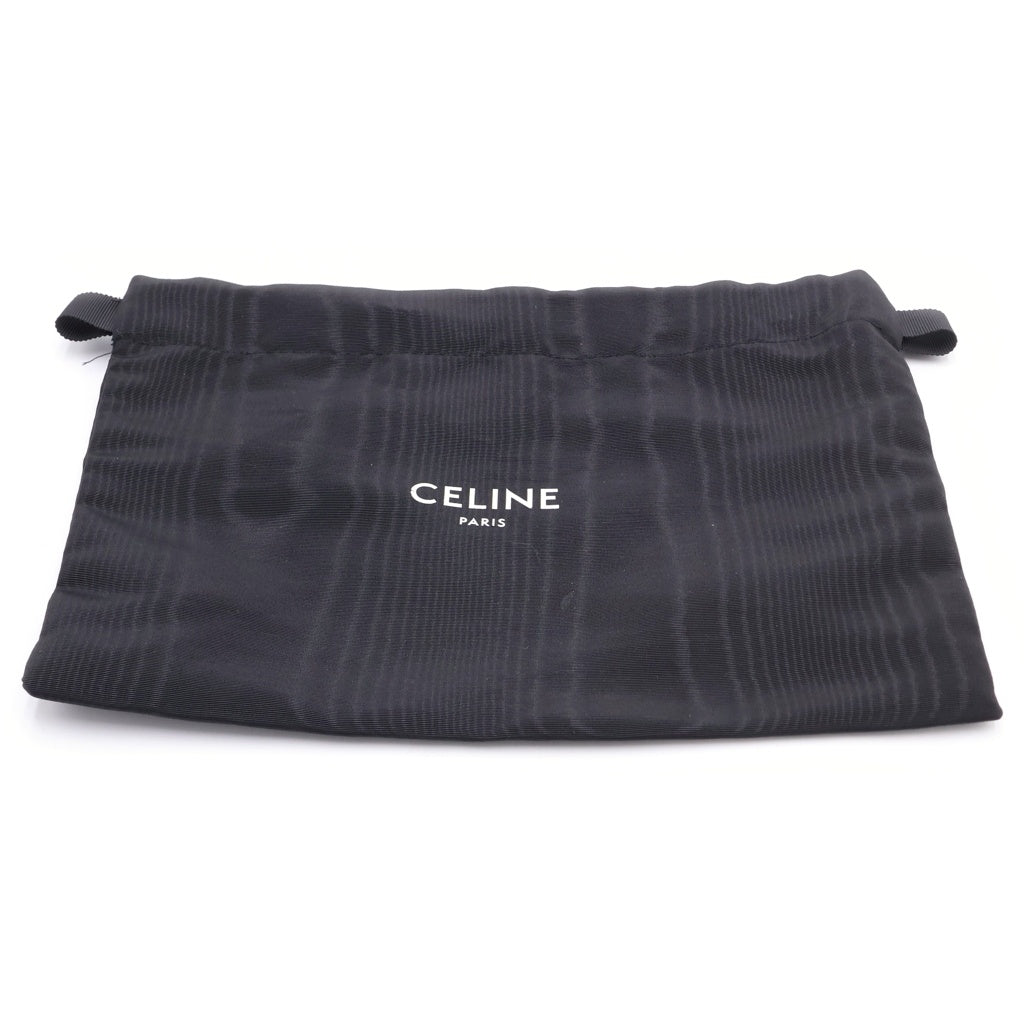 CELINE(セリーヌ) トリオンフ クロード ショルダーバッグ ミニバッグ ブラック レザー ゴールド金具 レディース