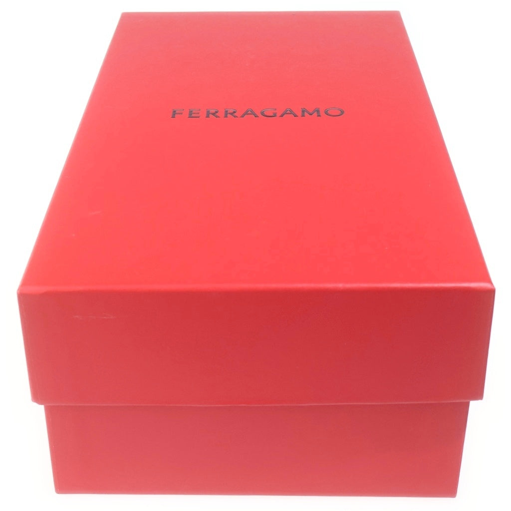FERRAGAMO(フェラガモ) 千鳥柄 ヒールパンプス ブラウン #7 レディース
