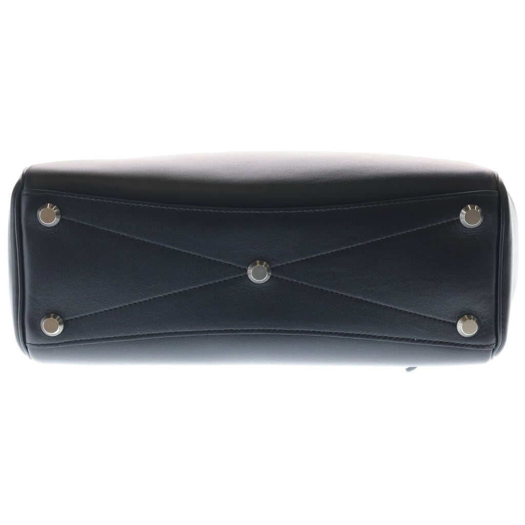 BALENCIAGA(バレンシアガ) BEL AIR CARRY ALL ベルエア キャリー オール レザー 2WAY ハンド ショルダー トートバッグ シルバー金具 ブラック 835689 レディース