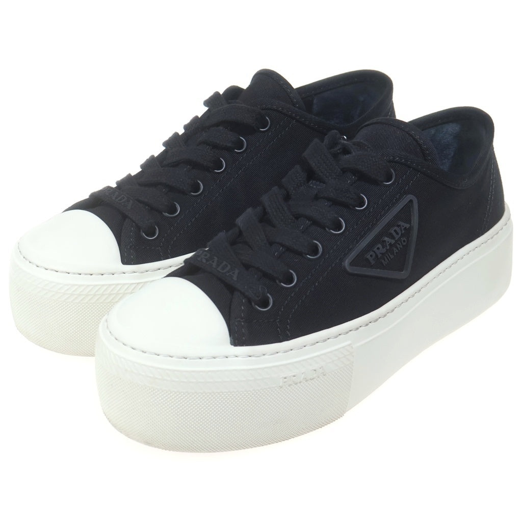 PRADA(プラダ) ギャバジン ローカットスニーカー #35 1/2 レディース