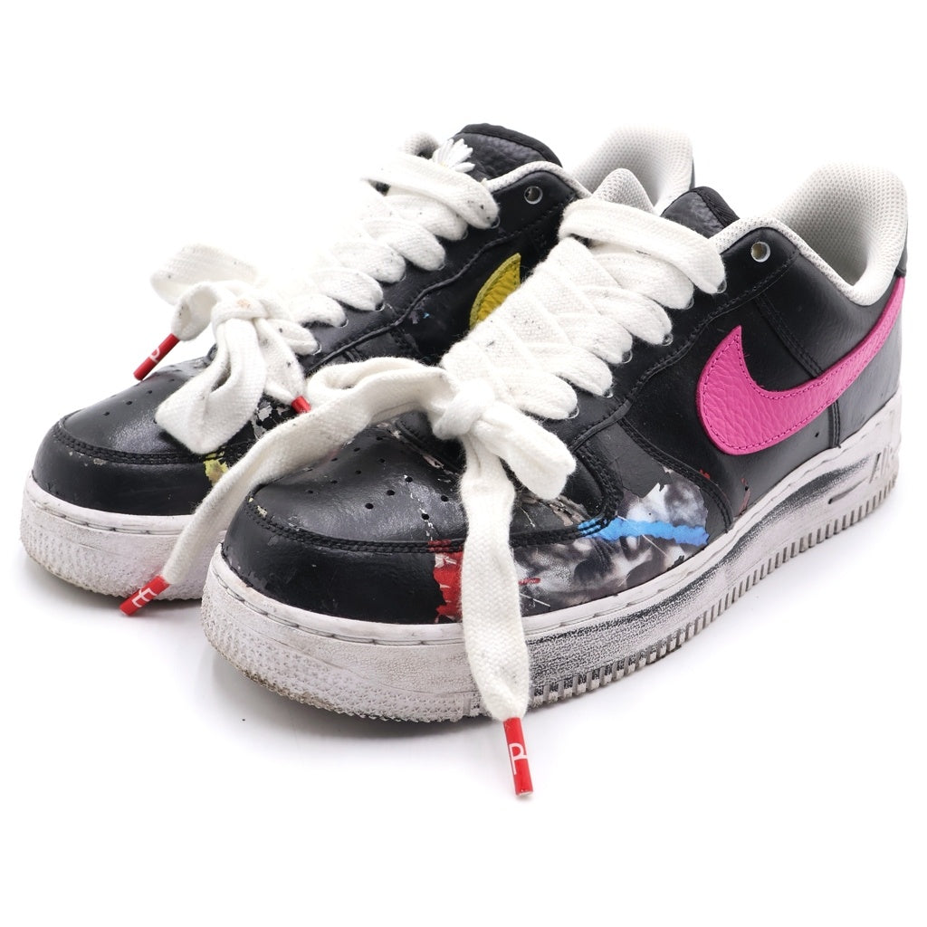 NIKE(ナイキ) ×PEACEMINUSONE Air Force 1 Low '07 Para-Noise 3.0 ピースマイナスワン エアフォース1 ローカットスニーカー シューズ ブラック US9.5/27.5cm AQ3692-004