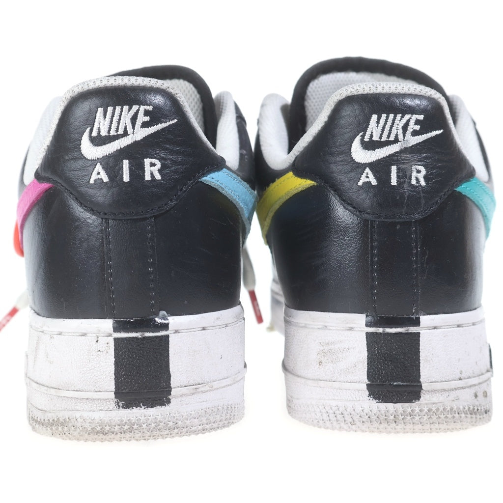 NIKE(ナイキ) ×PEACEMINUSONE Air Force 1 Low '07 Para-Noise 3.0 ピースマイナスワン エアフォース1 ローカットスニーカー シューズ ブラック US9.5/27.5cm AQ3692-004