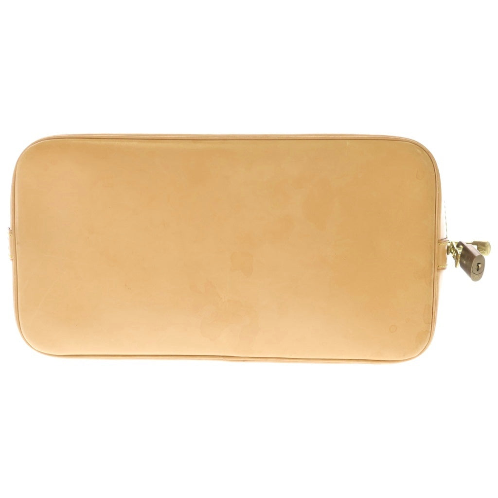 LOUIS VUITTON(ルイヴィトン) モノグラム アルマ ハンドバッグ ブラウン レザー×PVC M51130 ゴールド金具 レディース