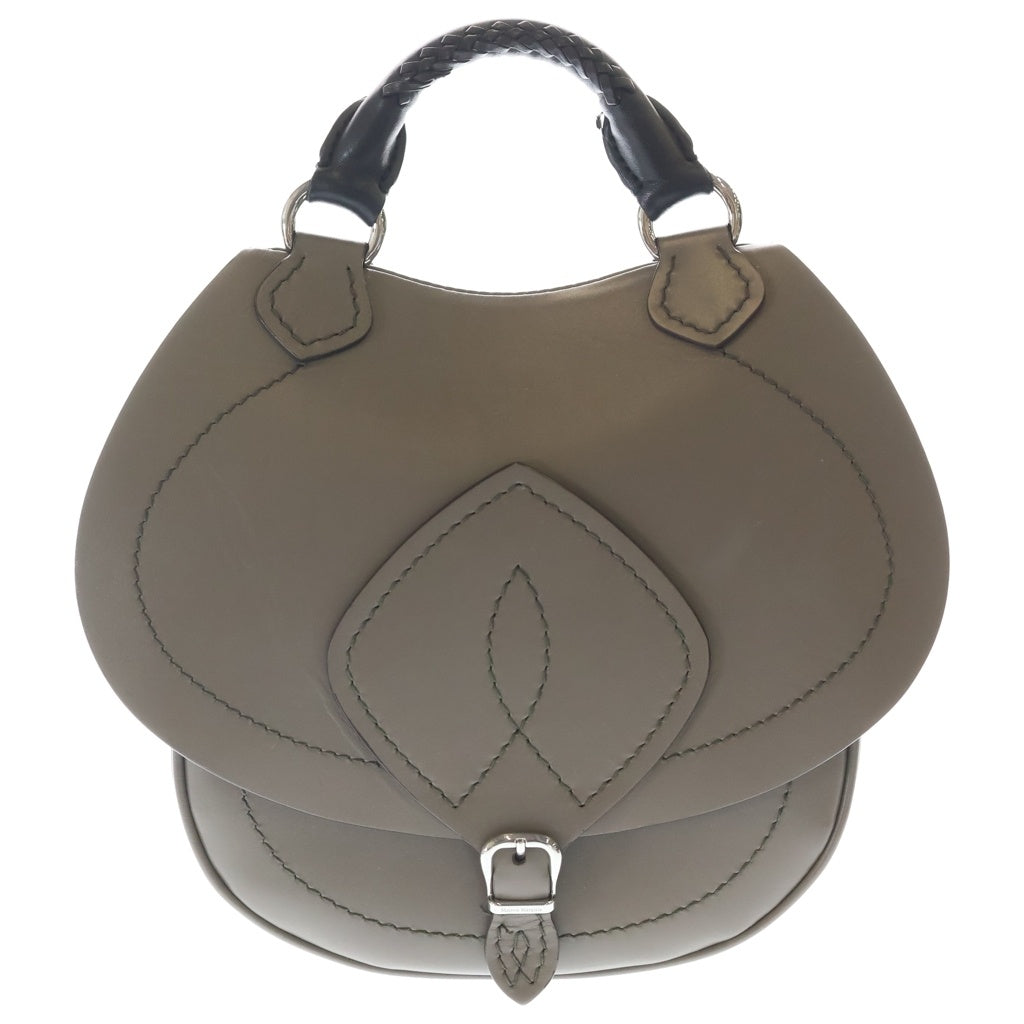 Martin Margiela 0(マルタンマルジェラ) スライド 2way ショルダー バック グレージュ レザー SI4WG0002 レディース